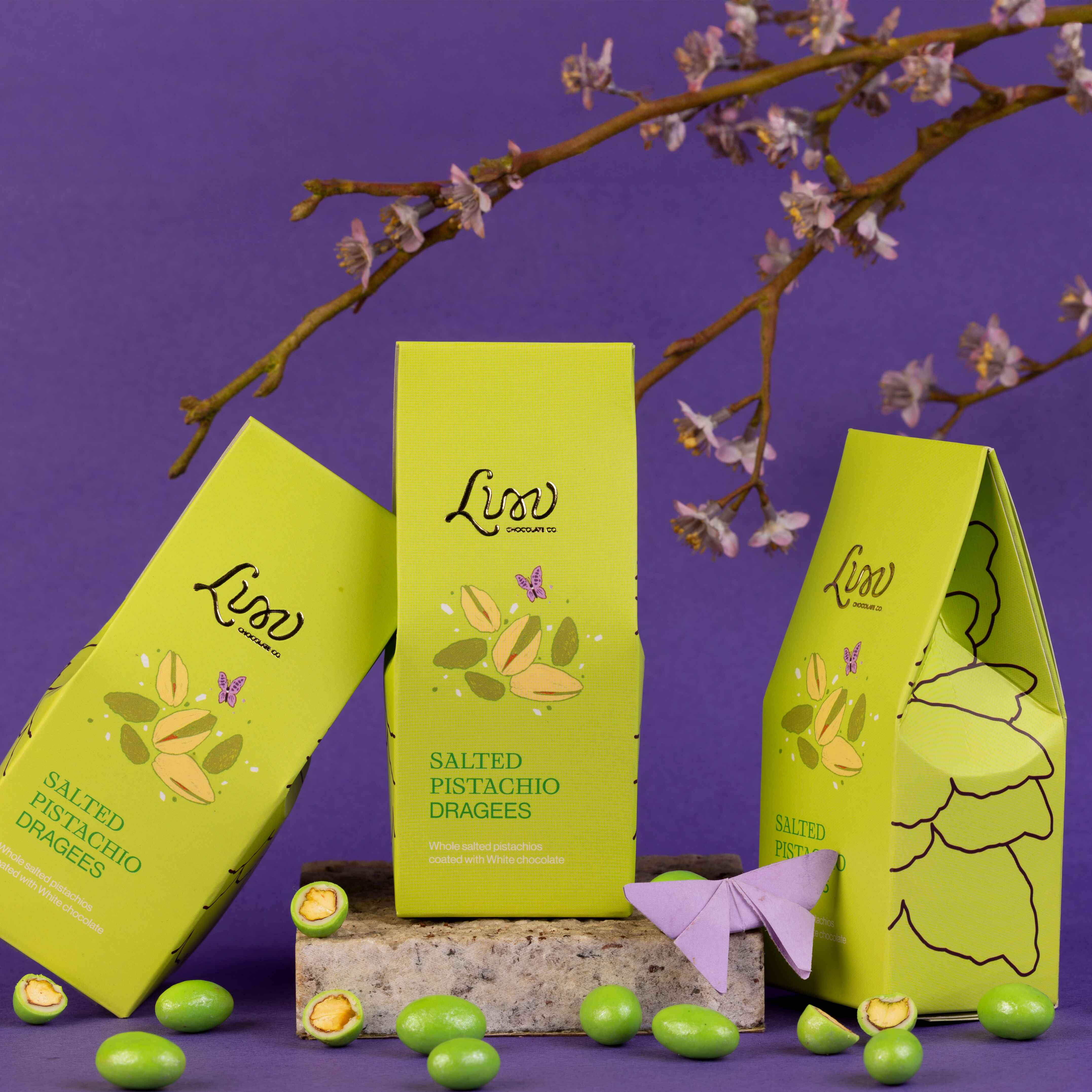 Salted Pistachio Dragees