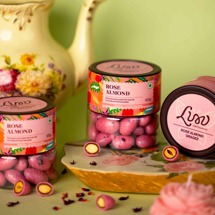 Rose Almond Dragee