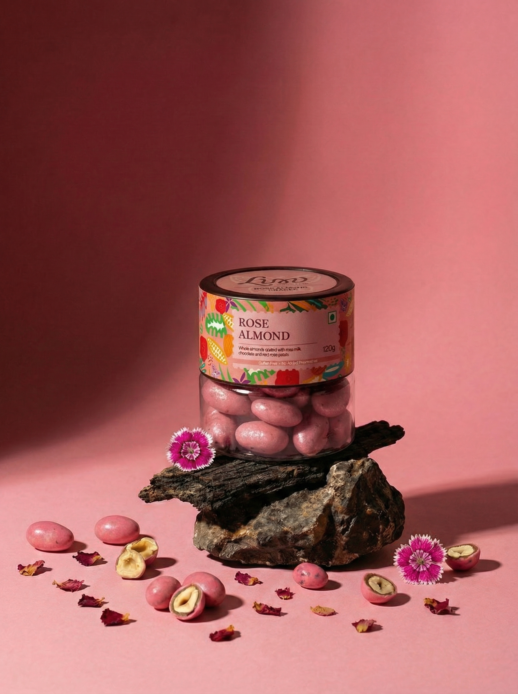 Rose Almond Dragee