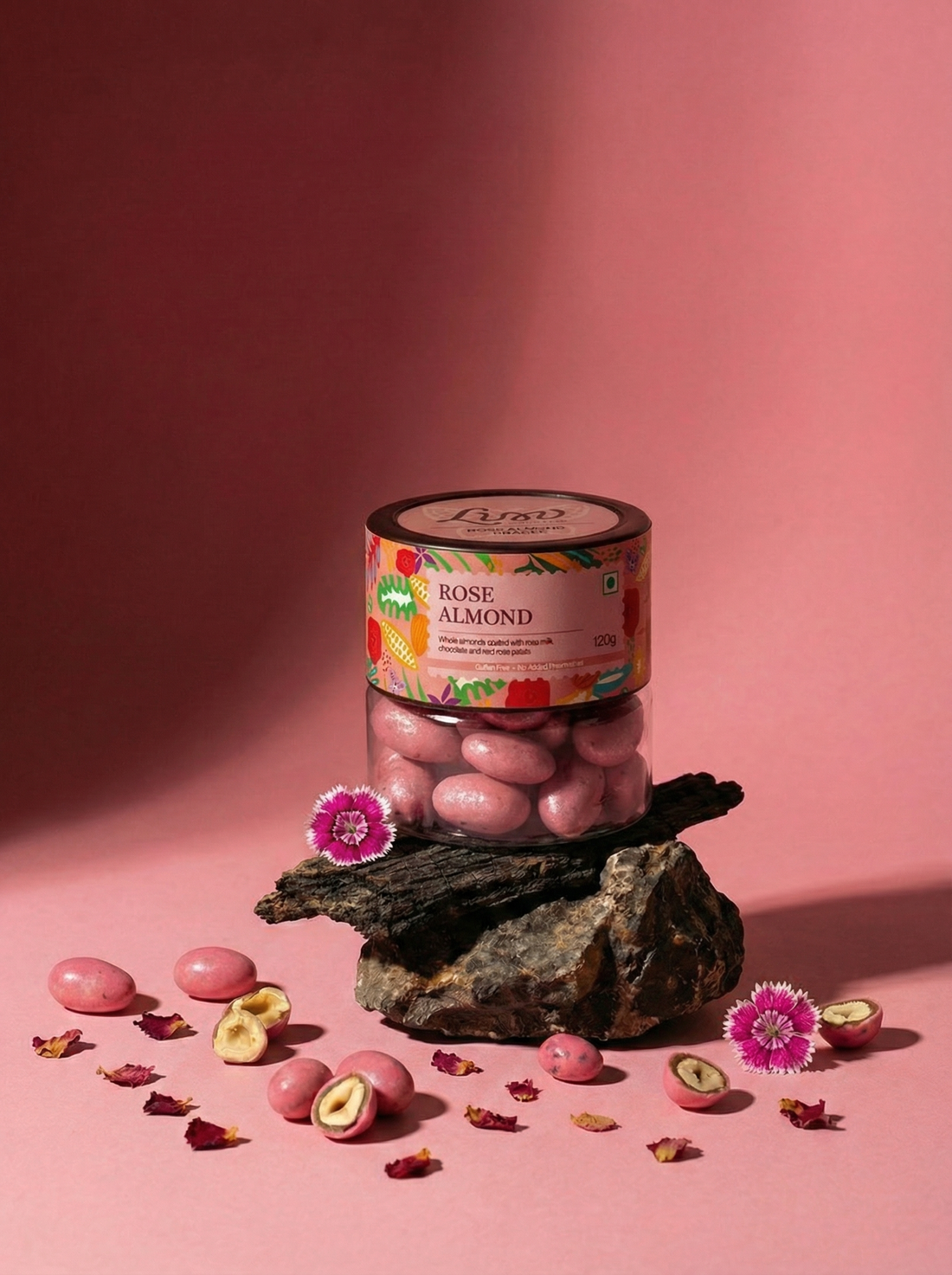 Rose Almond Dragee