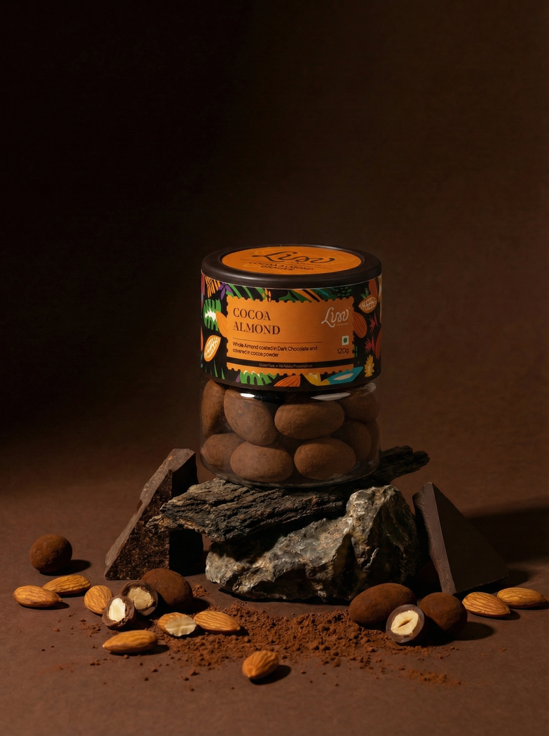 Cocoa Almond Dragee
