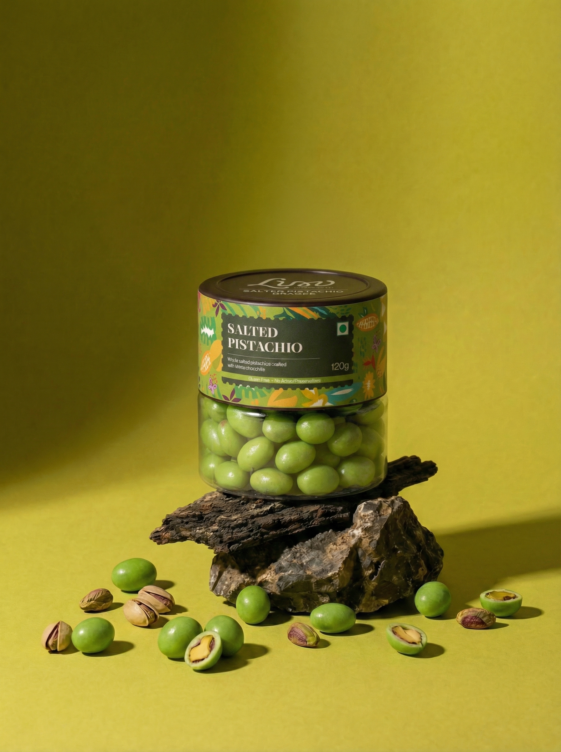 Salted Pistachio Dragees