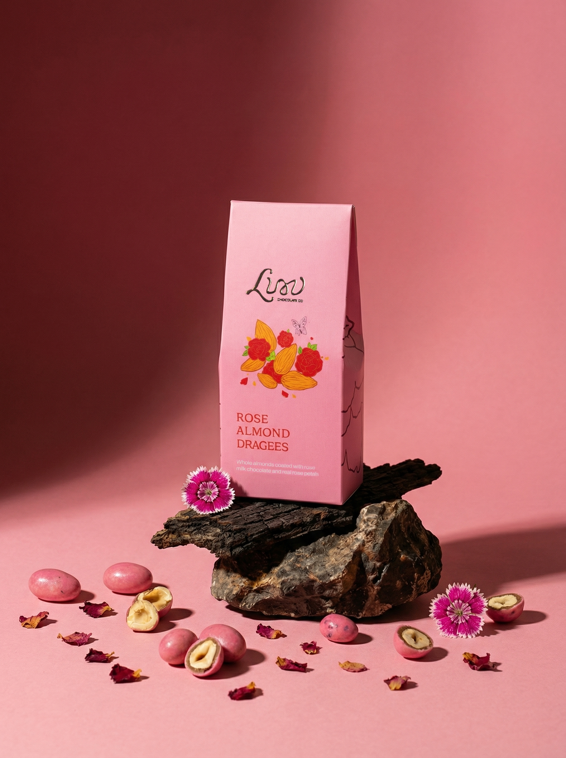Rose Almond Dragee