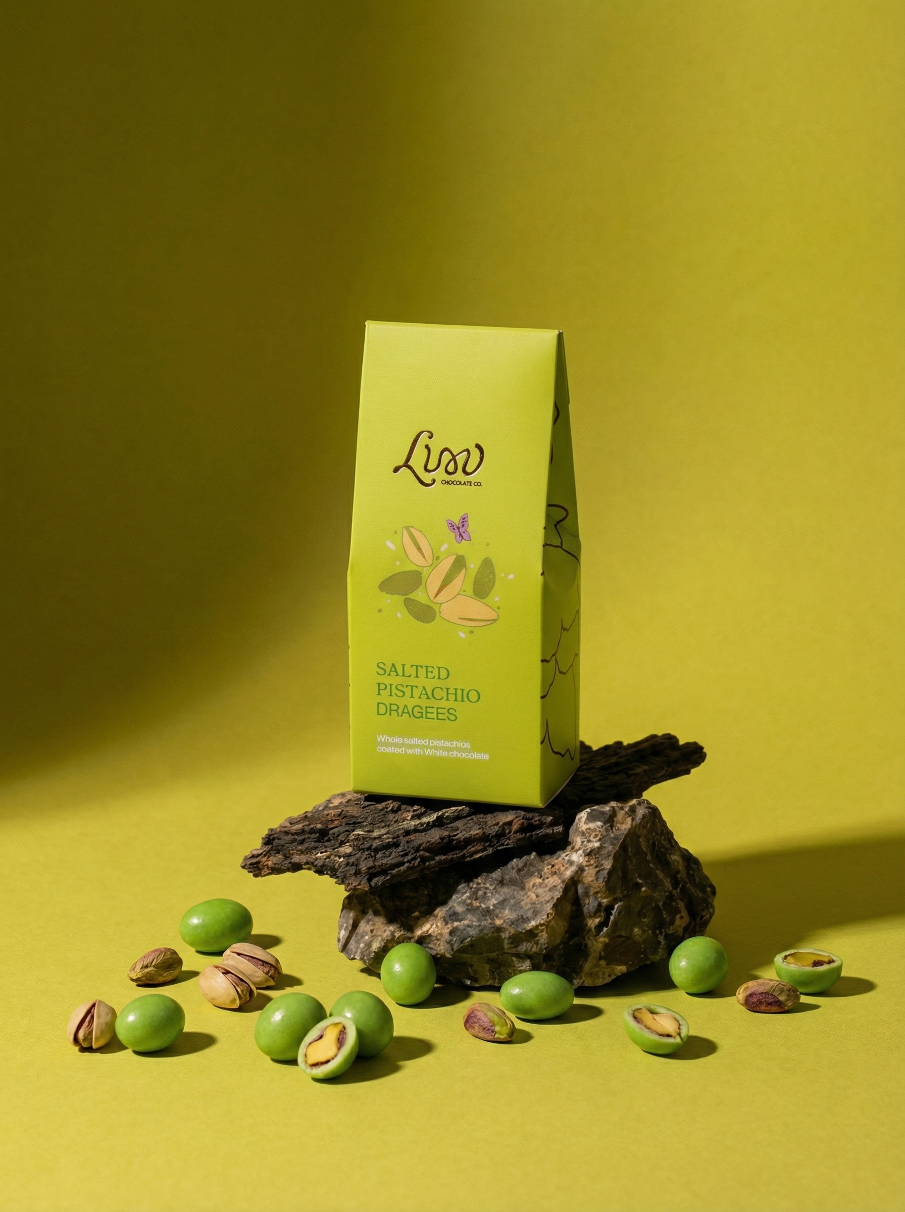 Salted Pistachio Dragees