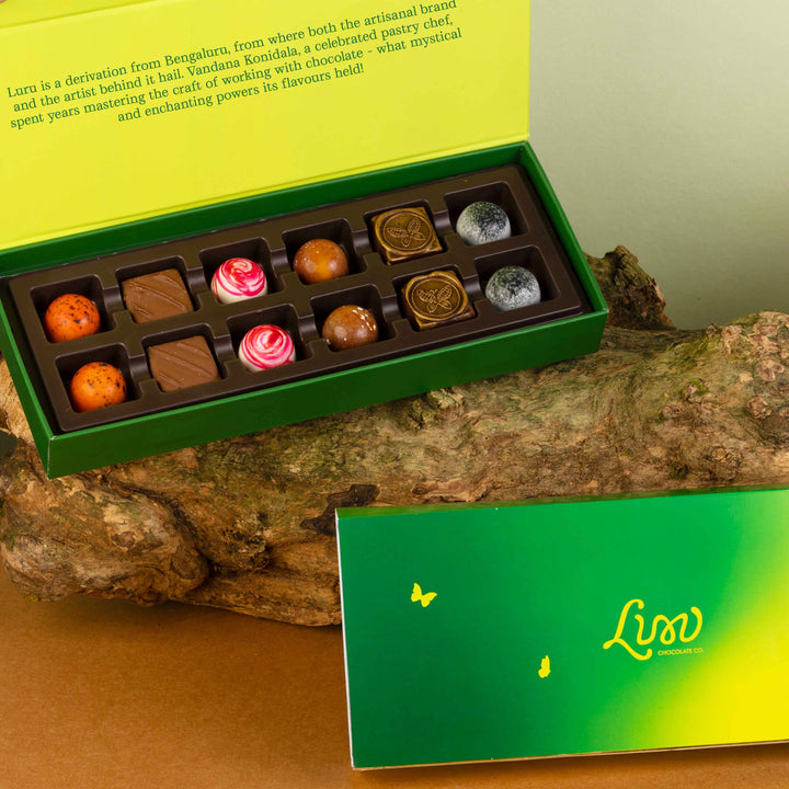 Bonbon Box of 12 – Signature Collection