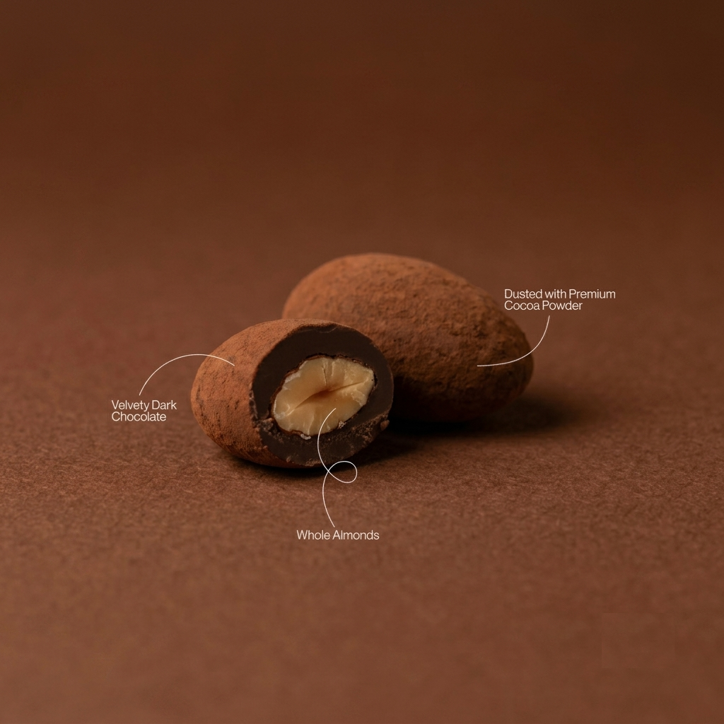 Cocoa Almond Dragee