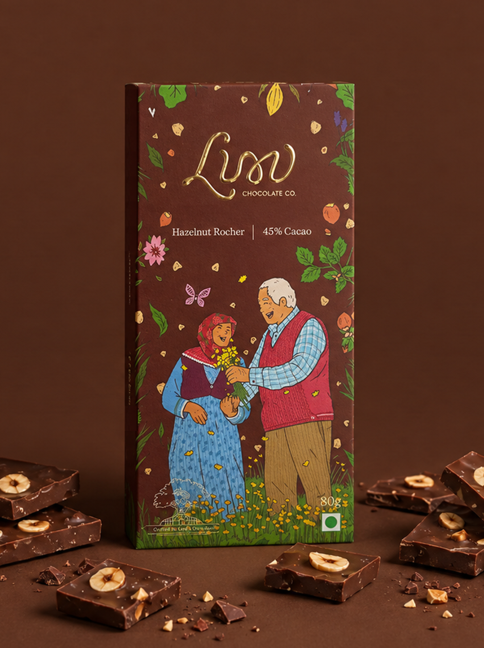 Hazelnut Rocher Bar