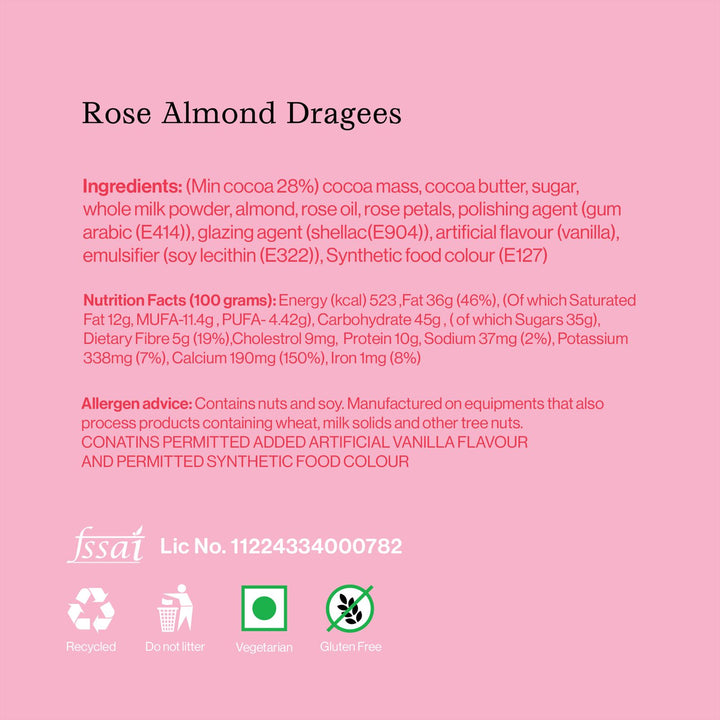 Rose Almond Dragee