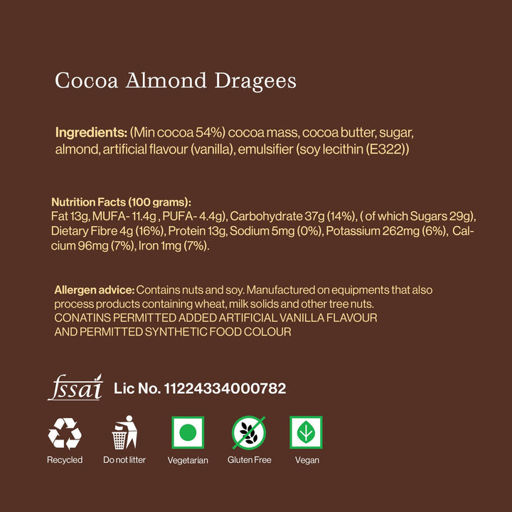 Cocoa Almond Dragee
