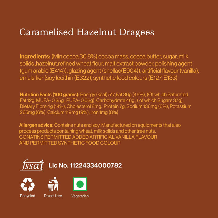 Caramelised Hazelnut Dragee