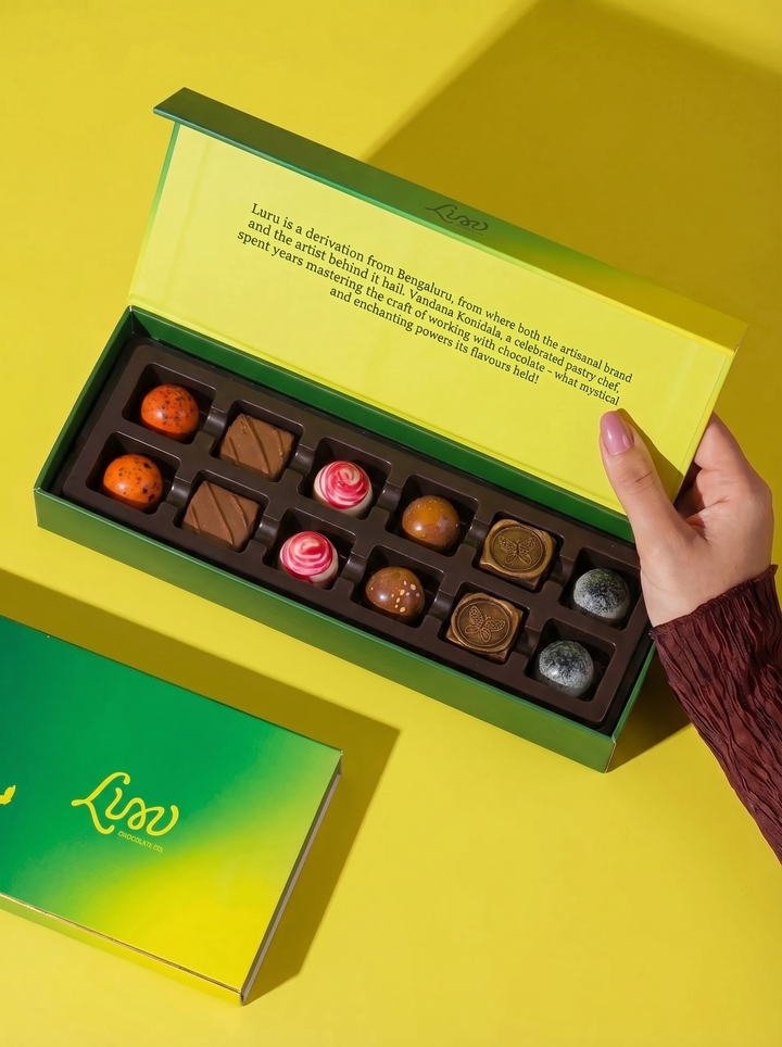 Bonbon Box of 12 – Signature Collection