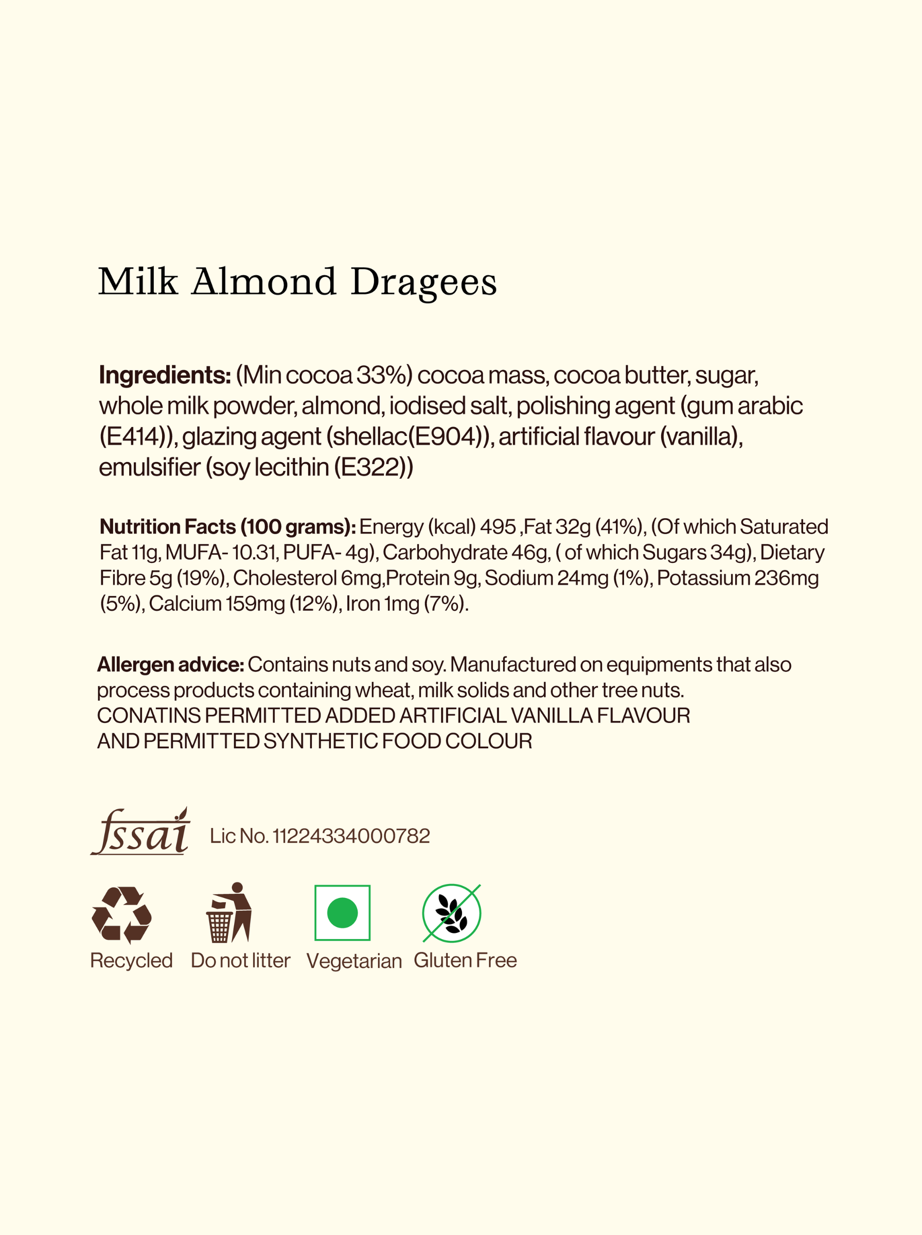 Milk Almond Dragee