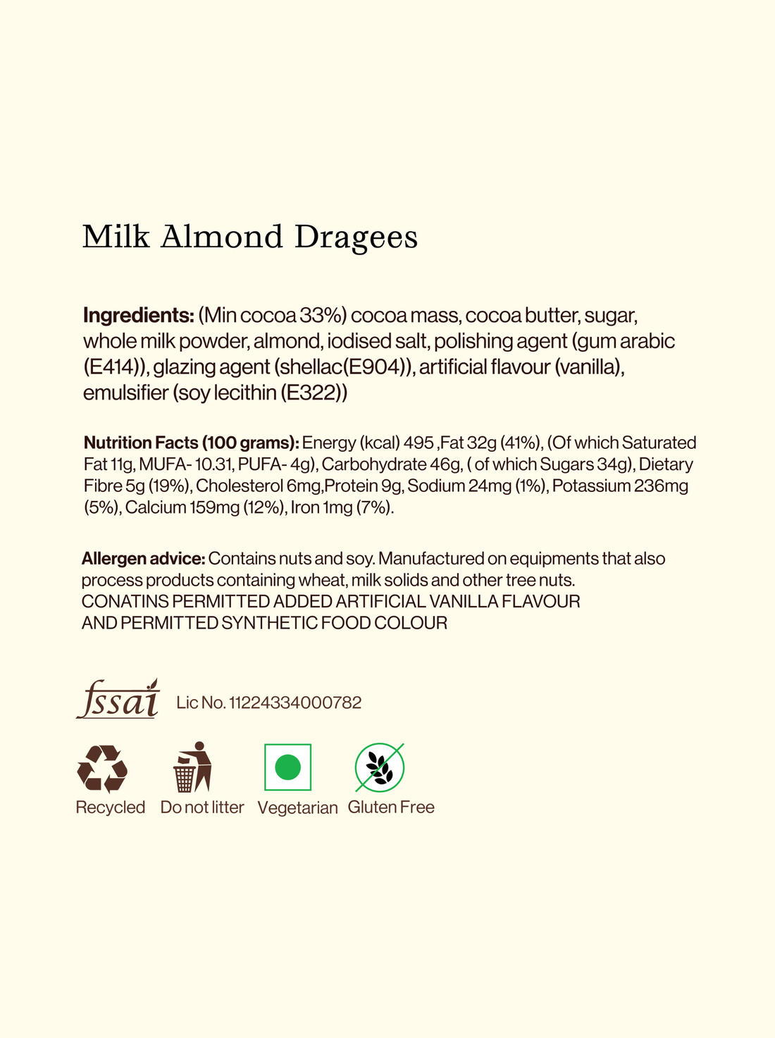 Milk Almond Dragee