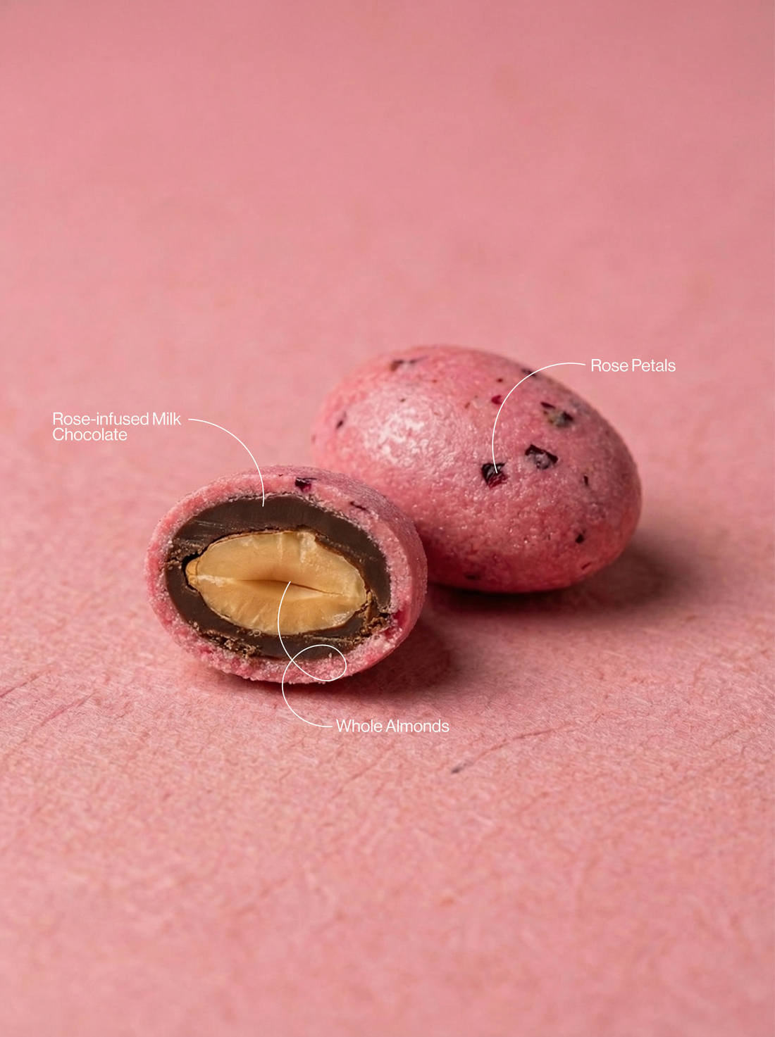 Rose Almond Dragee