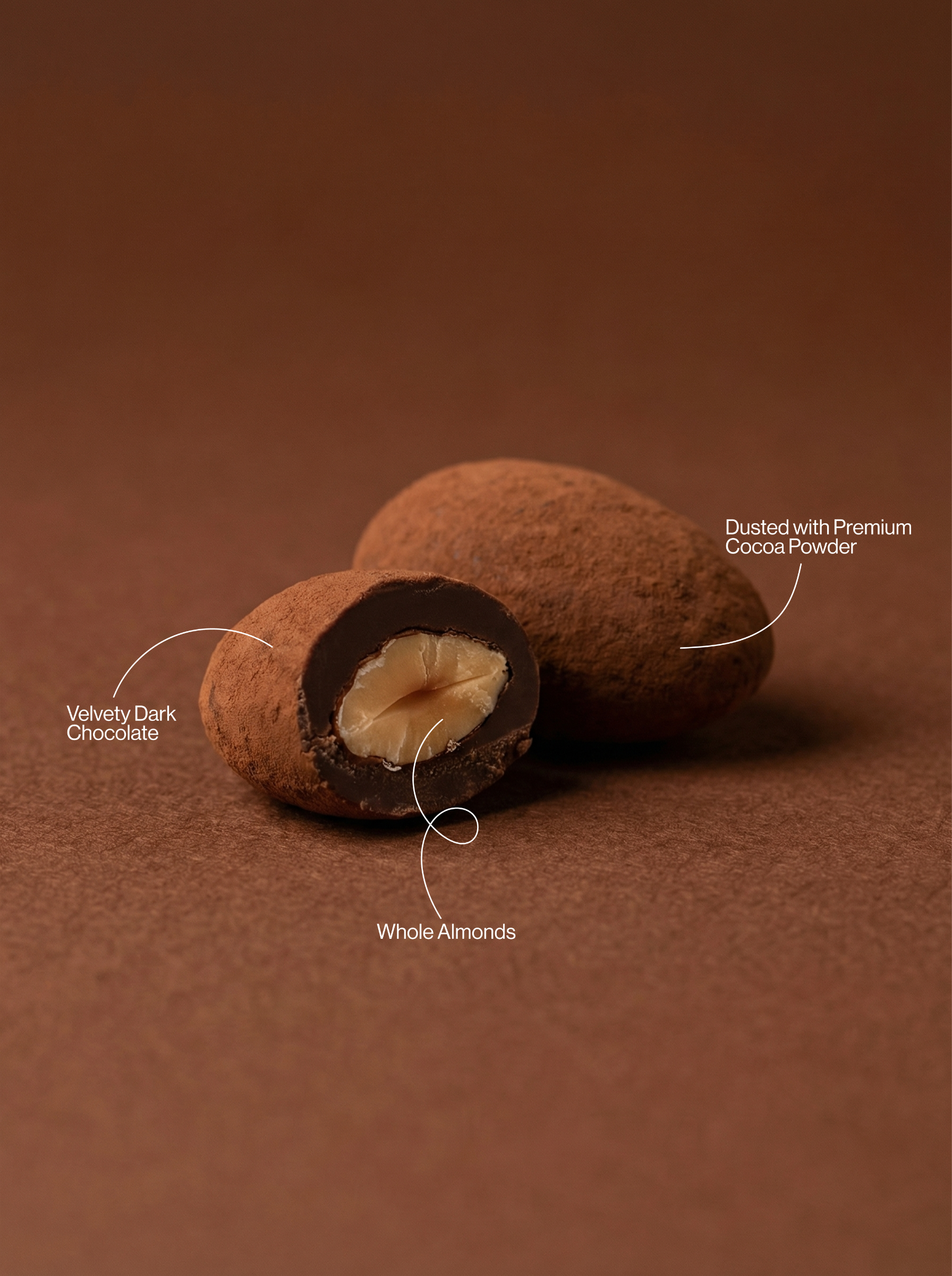 Cocoa Almond Dragee