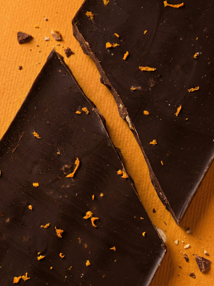 Sao Thome- Single origin -  70% with Orange Zest