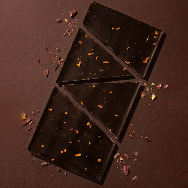 Sao Thome- Single origin -  70% with Orange Zest