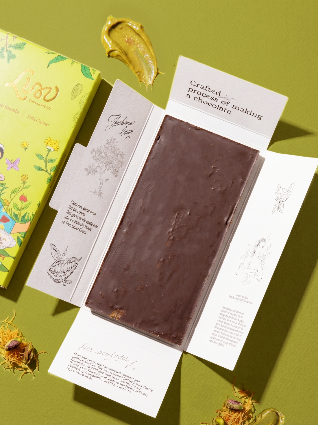 Pistachio Kunafa Bar