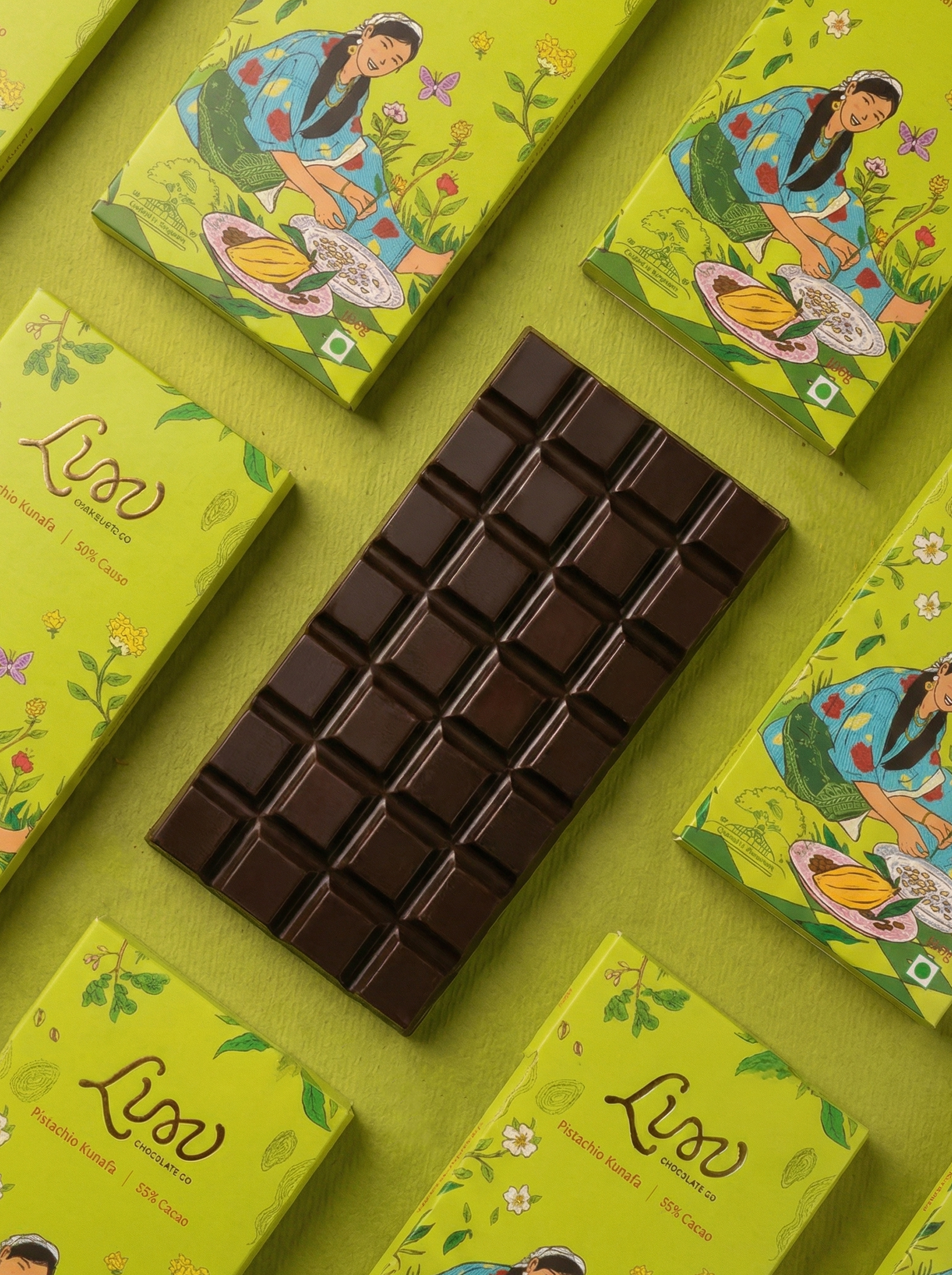 Pistachio Kunafa Bar