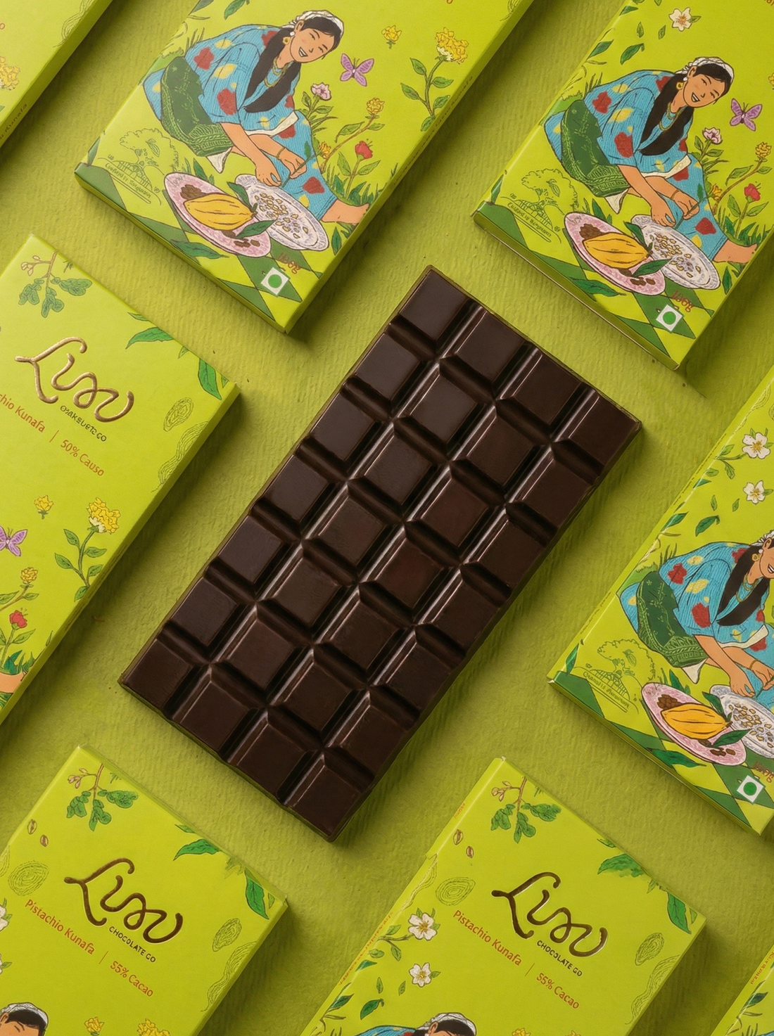 Pistachio Kunafa Bar