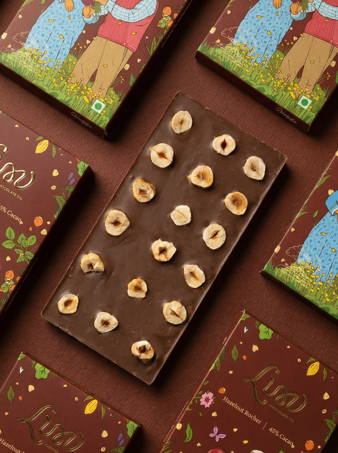 Hazelnut Rocher Bar