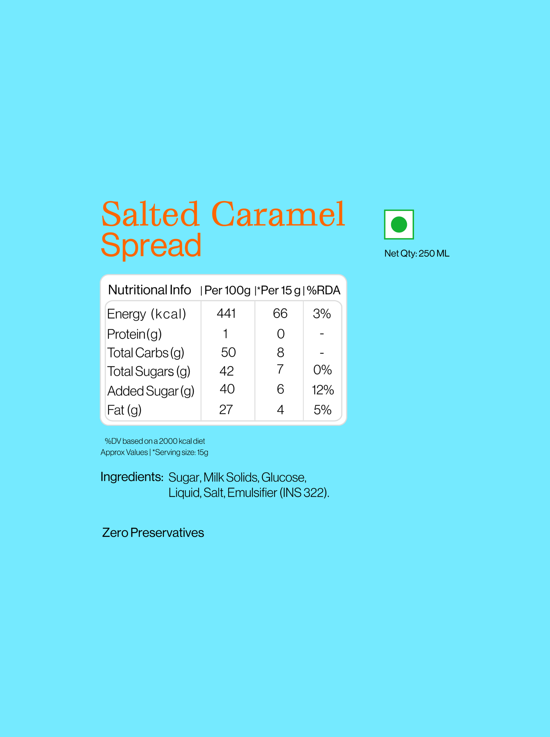Salted Caramel Spread