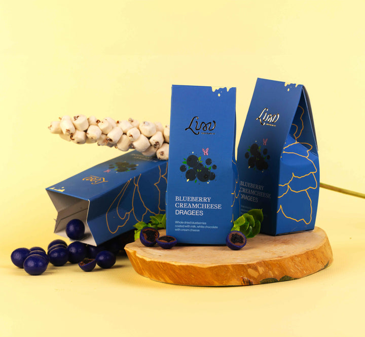 Blueberry Creamcheese Dragees