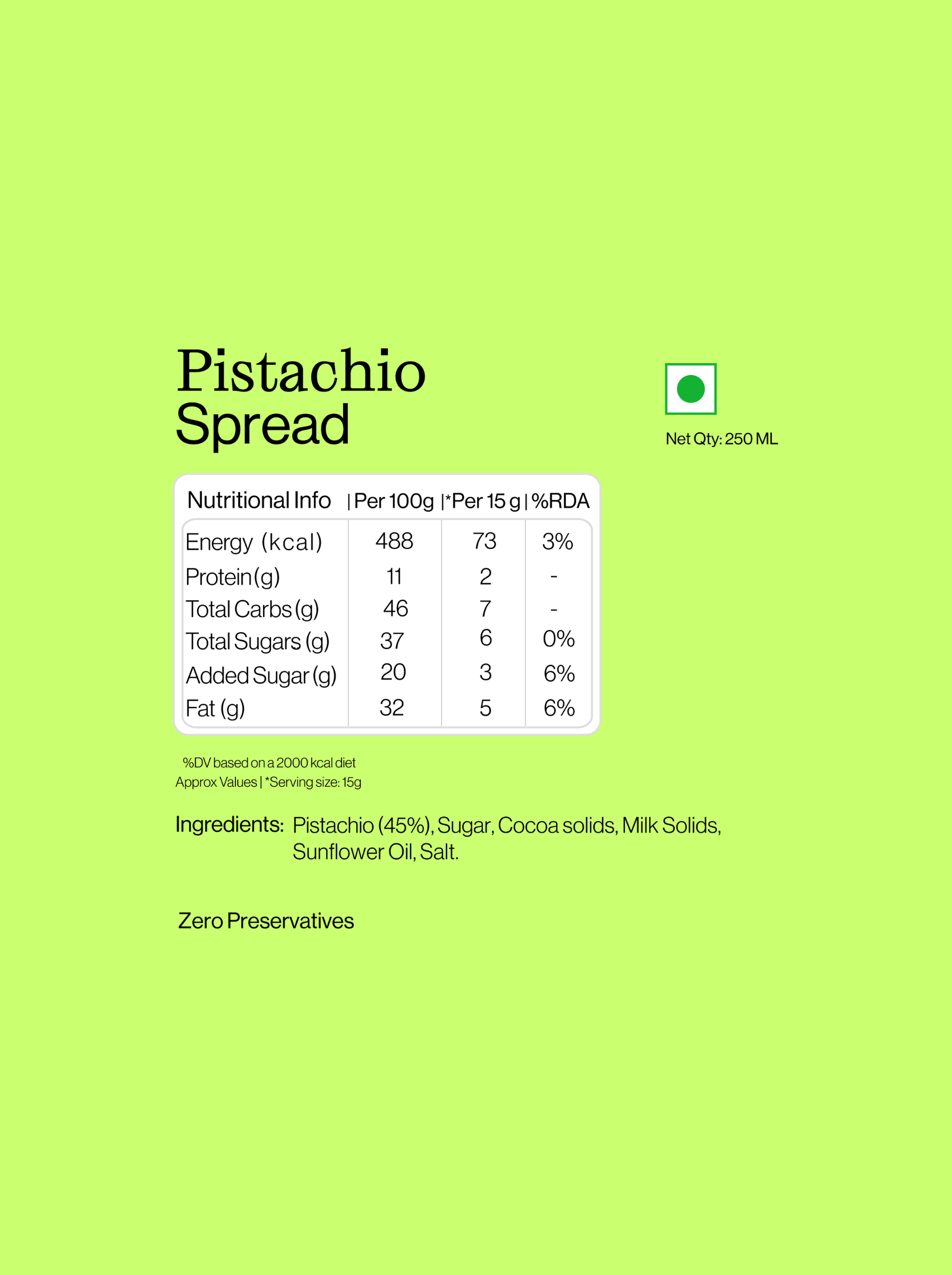 Pistachio Spread